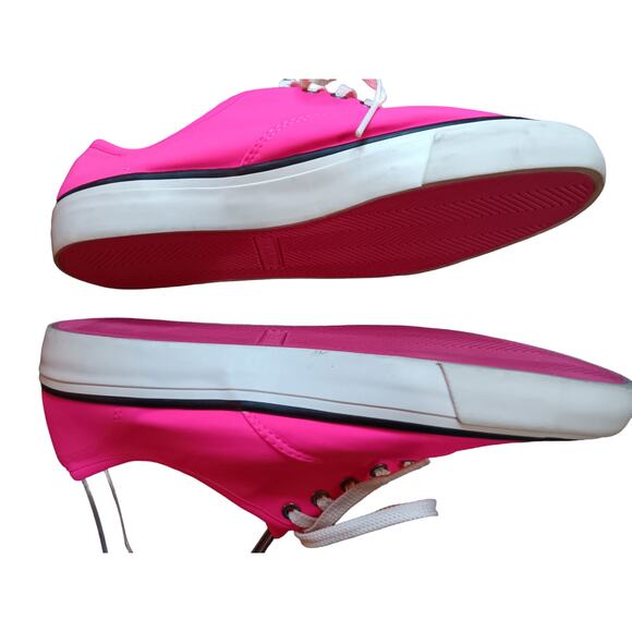 SeaVees Legend Sneaker Neon Pink Neoprene Size 10 - Picture 6 of 6